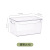 High-Permeability Pet Multi-Functional Storage Box with Lid Clothes Storage Storage Box Moisture-Proof and Mildew-Proof Food Kitchen Storage Box