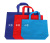 Spot Non-Woven Bag Wholesale Hot-Pressed Non-Woven Bag Folding Shopping Bag Printed Logo Film Non-Woven Fabric Handbag