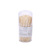 Huilong Disposable Wool Bamboo Fruit Fork Home Use and Commercial Use Bamboo Stick Cake Dessert Small Fork 90 Pieces a Box