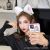 Two-Dimensional Animation Cat Ear Headband Cute Plush Ear Hand-Made Simulation Barrettes