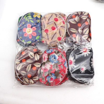 Manufacturers Supply Cartoon Oval Coin Purse Small Wallet Zipper Bag Wholesale One Yuan Two Yuan Supply