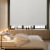 Linen Shutter Curtain Punch-Free Shading Lifting Sunshade Office Bedroom Japanese Modern Minimalist Curtain