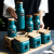 Matte Light Luxury Marbling Seasoning Box Set Household Ceramic Seasoning Jar Oil Bottle Jar Salt Jar Nordic Style