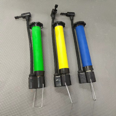 Factory Direct Supply Bicycle Tire Pump Color Gas Cylinder Wholesale Two Yuan Store Supply