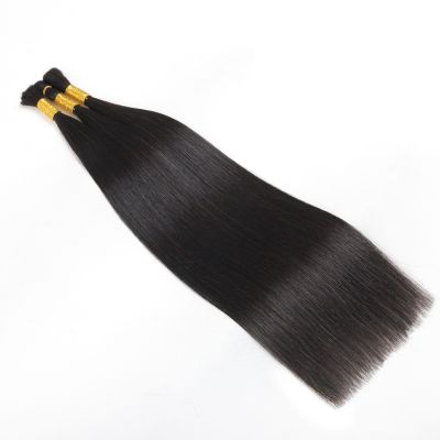 Real Hair Hair Bulk Hair Distribution Native Braid Hair Bulk Braid Connection Hair Bulk Crystal Cable Wig Can Be Hot Dyed in Stock