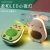 Avocado Small Handheld Fan Student Children Mini Cute Portable with Rechargeable Mute Dormitory Desktop Fan