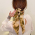 Bow Ribbon Pork Intestine Hair Ring Fairy Autumn and Winter French Hair Rope Temperament Ponytail Head Rope Headdress Hair Band