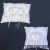 . Western Style New Ring Pillow White Square Bud Ring Pillow Heart-Shaped Ring Setting Wedding Ceremony and Wedding Celebration Supplies Lot