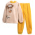 Autumn and Winter Coral Velvet Pajamas Women's Thickened Fleece-Lined Thickened 2021 New Flannel Home Wear Suit