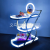 Luminous Drinks Trolley Night Show Wine Food Delivery Van Birthday Cake Car Led Mobile Trolley