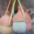 Qiushuo Original Wool Felt Nut Shoulder Bag Mori Style Portable Cute Parent-Child Crossbody Bag Clothing Accessories Bucket