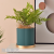 New Nordic Simple Ceramic Flower Pot Frosted Artistic Personality Indoor Green Radish Bonsai Succulent Indoor Flower Pot