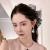 Internet Celebrity Mona Same Style Oversized Fabric Mesh Polka Dot Large Intestine Hair Band New Hair Tie Lace Hair Rope Hair Accessories