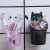 Cat Storage Rack Punch-Free Bathroom Wash Wall-Mounted Comb Storage Box Toothpaste Toothbrush Case Bathroom Storage Rack