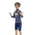 Children's Swimsuit Boy's Swimsuit Swimming Trunks Split Swimsuit Long Sleeve Sunscreen 9815 Two-Piece Set Student Swimsuit