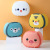 Cartoon Face Cloth Storage Box Wall-Mounted Tissue Storage Box Punch-Free Magnetic Roll Paper Napkin Box Hot Sale