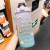 Creative Large Capacity Plastic Cup Bounce Cover Outdoor Frosted Sports Water Bottle Gradient Color Sports Bottle with Scale Cup