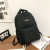 Backpack Campus Schoolbag School Bag Bag Lightweight Fashion Trendy Backpack Large Capacity Outdoor Bag