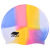 Jiejia Silicone Swimming Cap Jiejia in Stock Wholesale Waterproof High Elastic MC Multi-Color Unisex Swimming Cap