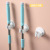 Bathroom Free Punch Mop Rack Suction Wall Traceless Strength Hook Bathroom Wall Hanging Broom Clip Storage Sticky Hook