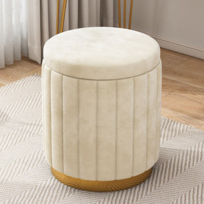 Makeup Stool Small round Stool Makeup Chair Girl Ins Stool Small Apartment Bedroom Dressing Stool Chair