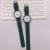 Fashionable Simple Ultra-Thin Woven Belt Watch and Teenagers High School Junior High School Nylon Strap Student's Watch 