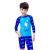 Children's Swimsuit Boys Toddler Children Teens 2022 New Boys Long Sleeve Sun Protection Split Swimsuit Swimming Trunks Equipment Set