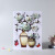 Spot European Style Home Decoration Three-Dimensional Layer Stickers Naked Eye Three-Dimensional Gilding Wall Sticker Vase 3D Waterproof Stickers
