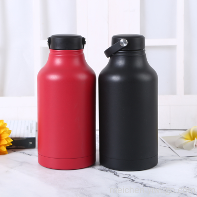 European and American Popular Simplicity Design Stainless Steel Insulation Cup Creative Outdoor Mountaineering Large-Capacity Space Bottle