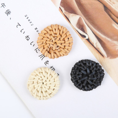 Korean Creative New Earrings Women's Fashion Elegant Rattan Ring Long Wild Stud Earring Accessories Ladies