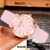 Korean Style Fashionable Colorful Noodle Nail Scale Belt Fashion Watch Women's Simple Temperament Women's Watch Quartz Bowl Watch