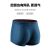 Ice Silk Men's Boxer Briefs Summer Breathable Mesh Hollow Mesh Modal Boxer Shorts Factory Wholesale