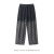 Factory Direct Supply American Retro Chessboard Plaid Straight Jeans Men's Fashion Brand Hip Hop Loose BF All-Matching Wide Leg Trousers