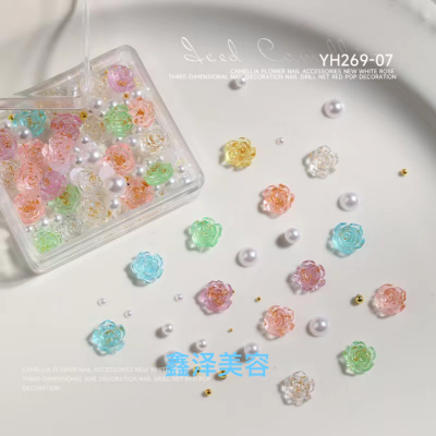 Yh269 Manicure Mixed Series Crystal Flower Series