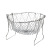 304 Stainless Steel Frying Basket Household French Fries Fried Chicken Wing Telescopic Folding round Strainer Drain