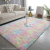 Tie-Dyed Printed Carpet Silk Wool Carpet Two-Color Plush Carpet Living Room Study Bedside Bedroom Carpet Floor Mat