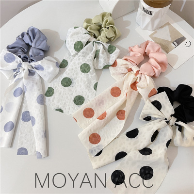Japanese Style out Hair Band Hair Band Hair Tie French Style Super Fairy Mori Style Bow Streamer Hair Tie Rope Love Hair Accessories Headdress