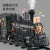 Classical Smoke Train Children's Electric Train Set Track Retro Steam Train Model Toy Boy