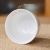 Opal Glassware White Jade Porcelain Tempered Glass Glass Sugar Bowl Household Tableware Glass Slow Cooker