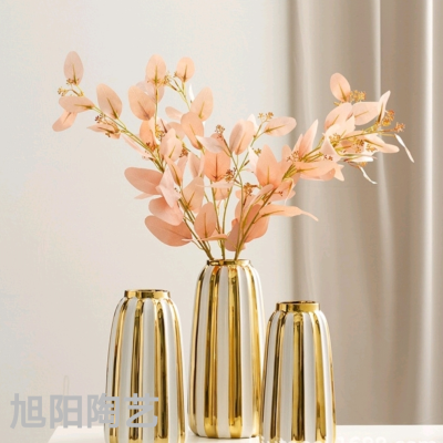 Creative Workshop Ceramic Vase Home Dried Flowers Flower Decoration Ceramic Ornaments