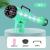 Tiktok's Same Phantom Colorful Light 21-Hole Gatling Mortar Bubble Machine Stall Supply Electric Toy