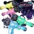 Tiktok's Same Phantom Colorful Light 21-Hole Gatling Mortar Bubble Machine Stall Supply Electric Toy