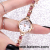 Korean Style Stylish Colored Diamond Small Bracelet Watch Women's Imitation Pearl Series Alloy Elegant Bracelet Women's Watch Quartz