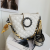 Rhombic Embroidery Thread Small Bag New Style Bag Women's Autumn Versatile Portable Messenger Bag Shoulder Bucket Bag