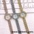 Korean Style Affordable Luxury Fashion Niche Diamond-Embedded Women's Bracelet Watch Refined Grace Roman Digital Women's Watch Student's Watch Fashion