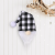 New Christmas Decoration Christmas Red Black Plaid Hat Bottle Cover Christmas Red Wine Bottle Decoration Holiday Decoration
