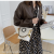 Rhombic Embroidery Thread Small Bag New Style Bag Women's Autumn Versatile Portable Messenger Bag Shoulder Bucket Bag