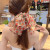 Floral Gauzy Large Intestine Hair Band Printed Hair Rope Female Ponytail Hair Band Bow Headdress Ribbon Headband Summer