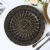 Creative European Court Style Retro Plate American Tray Cake Dessert Plate Storage Plate Dish Electroplating Texture