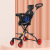 Baby Walking Tool Trolley Baby Two-Way High Landscape with Baby Baby Light and Portable Foldable Children's Walking Car